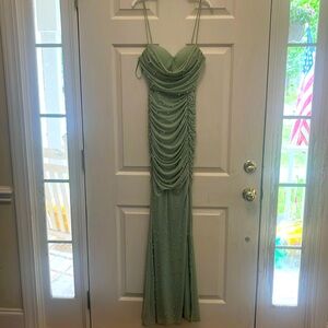 Mint green/sage Prom dress
